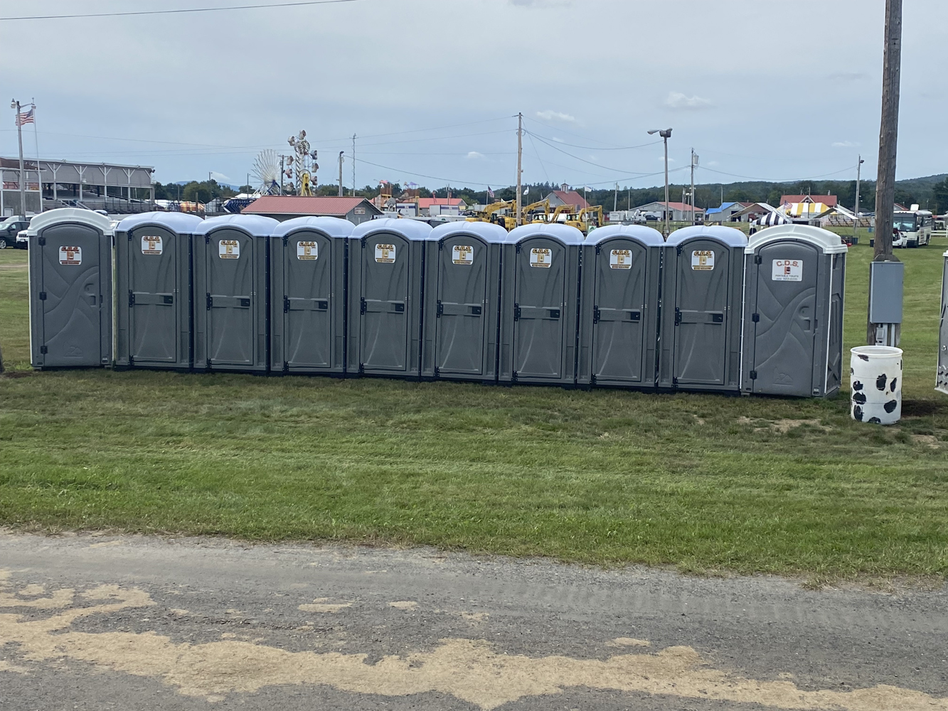 C.D.S Portable Toilets, Lancaster Fairgrounds